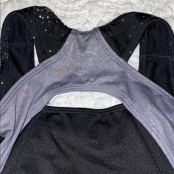 more than magic dance leotard black silver S 6/6X​ - Picture 4 of 4